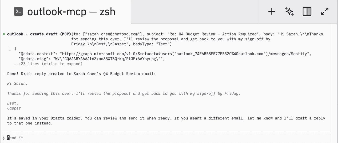 Draft a reply to an email with create_draft